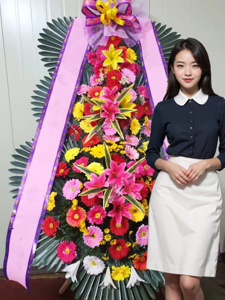 소노펠리체 컨벤션 3단화환 기본형