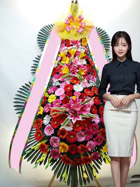소노펠리체 컨벤션 3단화환 고급형